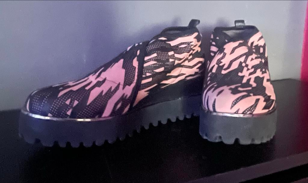 United Nude Plateau Schoenen - Maat 39 (valt als 38.5), Ophalen of Verzenden, Zo goed als nieuw, Zwart, Schoenen met hoge hakken