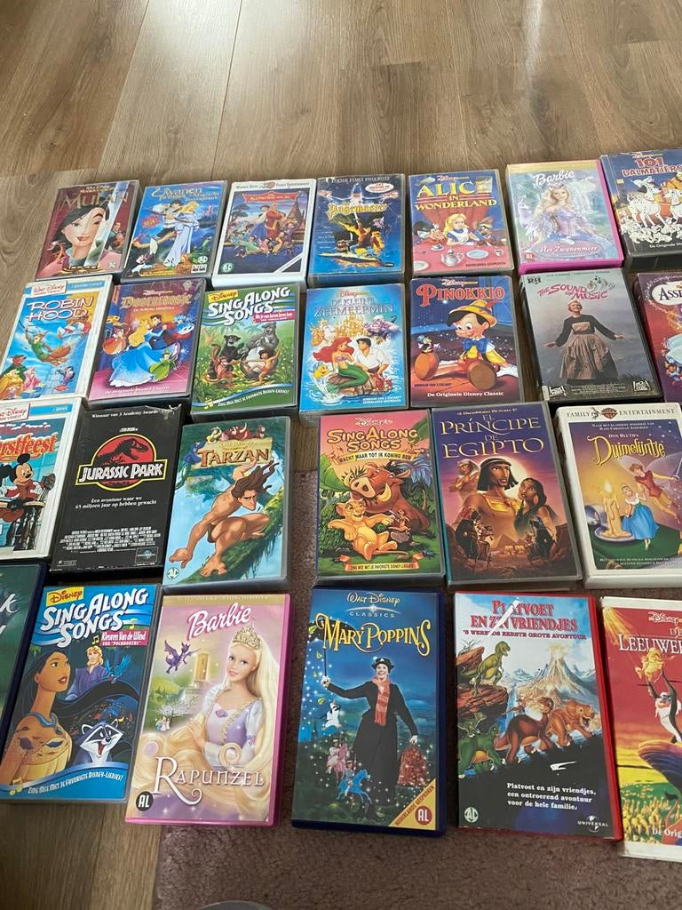 VHS videobanden, Alle leeftijden, Ophalen of Verzenden, Zo goed als nieuw