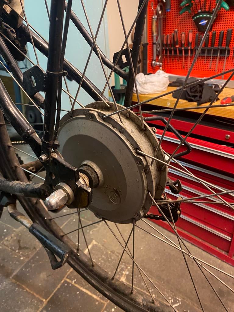 Hobby, Fietsen en Brommers, Elektrische fietsen, 51 tot 55 cm, Ophalen of Verzenden, Gebruikt, Sparta