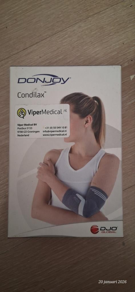 Donjoy Condilax elleboog ondersteuning Nieuw., Diversen, Ophalen, Nieuw