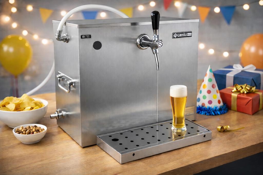 Biertap huren — compleet pakket incl. 50L bier & glazen, Verzenden, Zo goed als nieuw