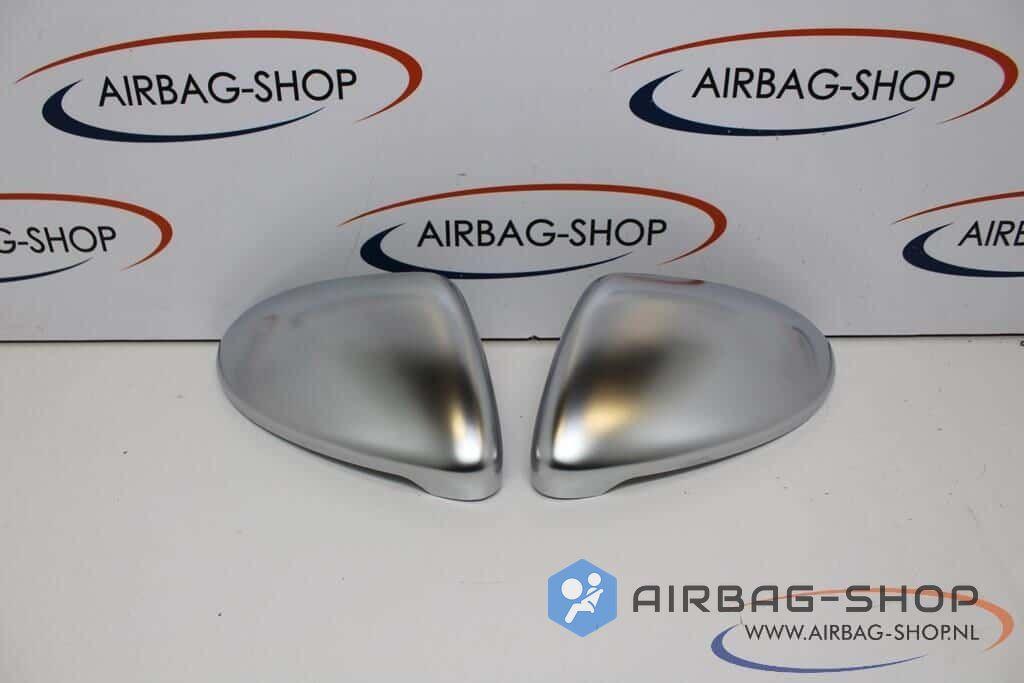 Volkswagen Golf 7 R Spiegelkappen Mat Chrome, Ophalen of Verzenden, Gebruikt, Volkswagen