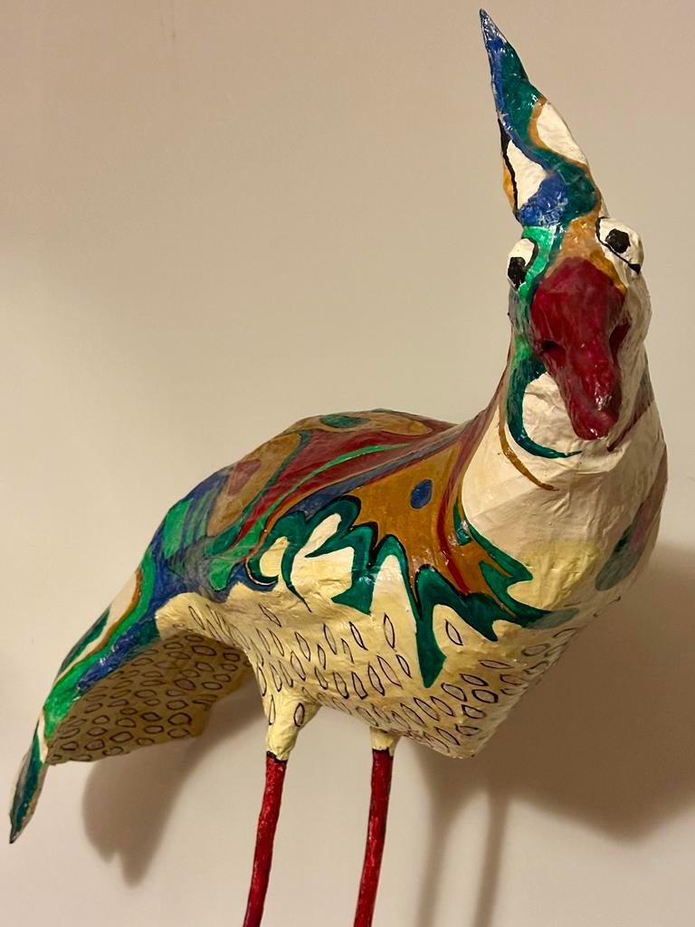 Droomvogel, Ca.1965, papier-maché., Verzenden