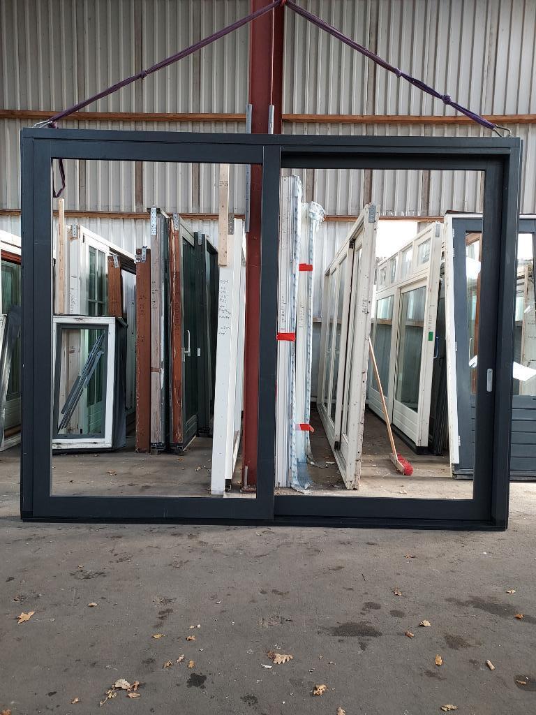 Nieuw XL Schuifpui bezorgen factuur mogelijk, 225 cm of meer, Ophalen of Verzenden, Zo goed als nieuw, Hout