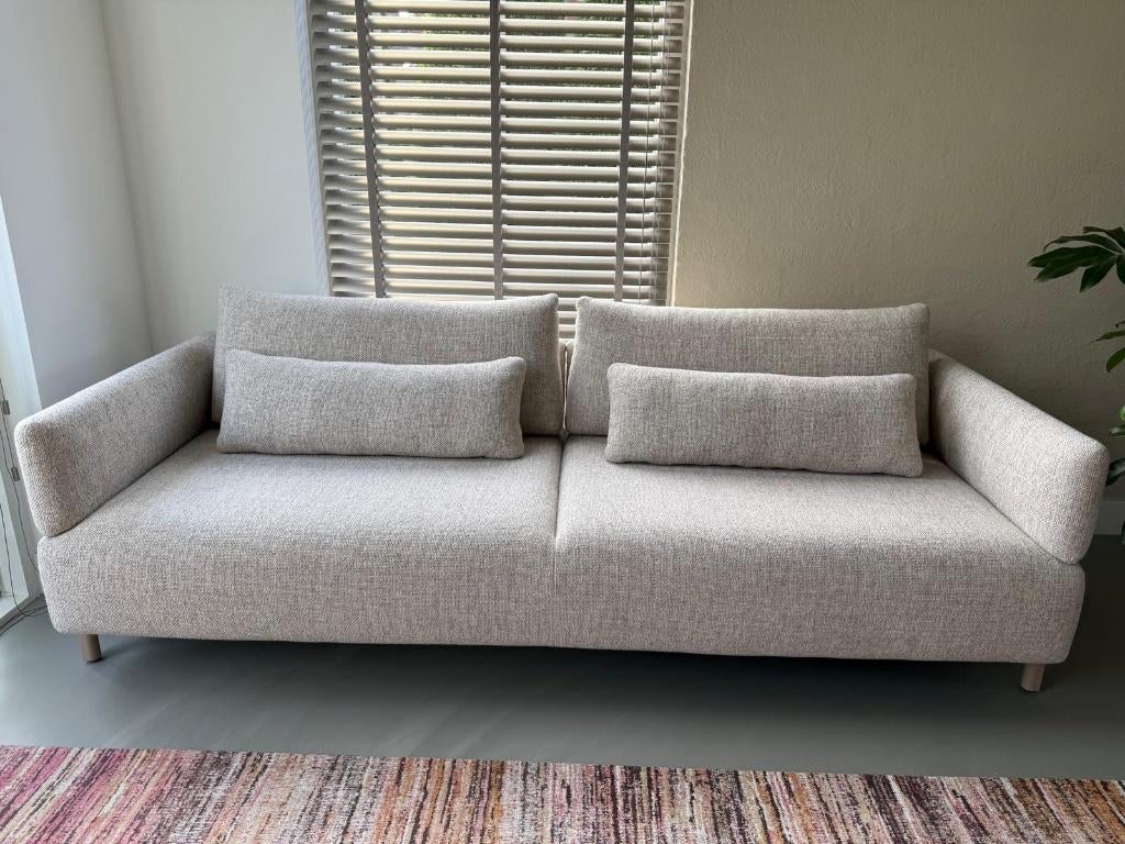 Artifort Forte bank 3-zits, Ophalen, Driepersoons, 75 tot 100 cm, Zo goed als nieuw