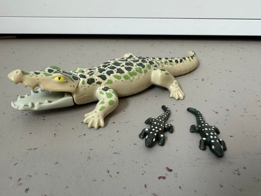 Playmobil Alligatorfamilie 6644 - Zo goed als nieuw, Ophalen of Verzenden, Zo goed als nieuw, Los playmobil