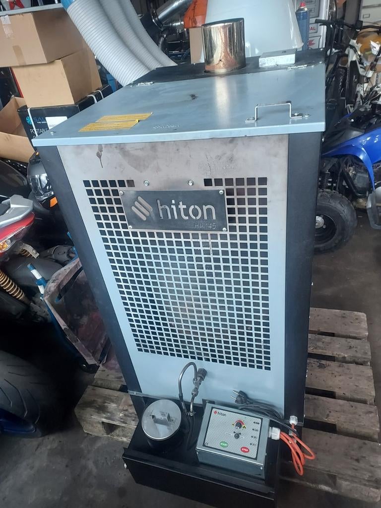 Hiton HP145 oliekachel 55KW brand op oude olie of diesel, Ophalen