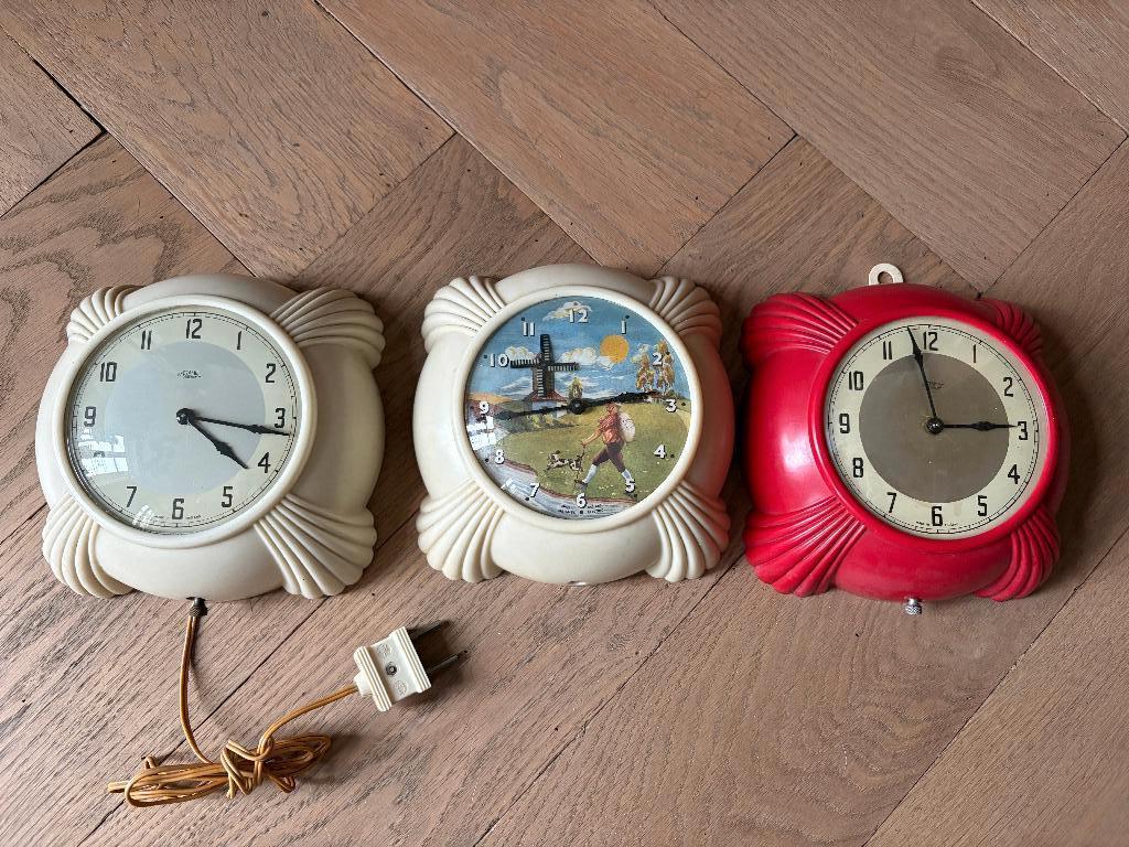 Metamec art deco klokjes, Ophalen of Verzenden