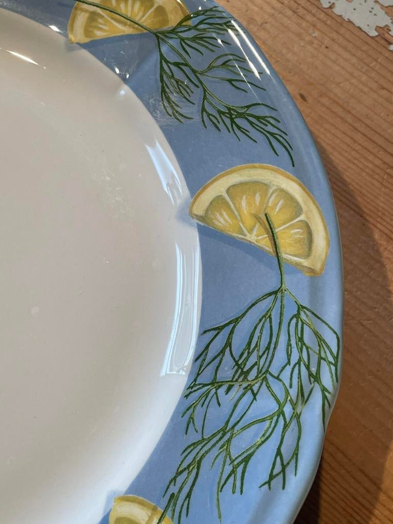 Gien BELLE ÎLE dinerborden, Ophalen of Verzenden, Porselein, Overige stijlen, Bord(en)