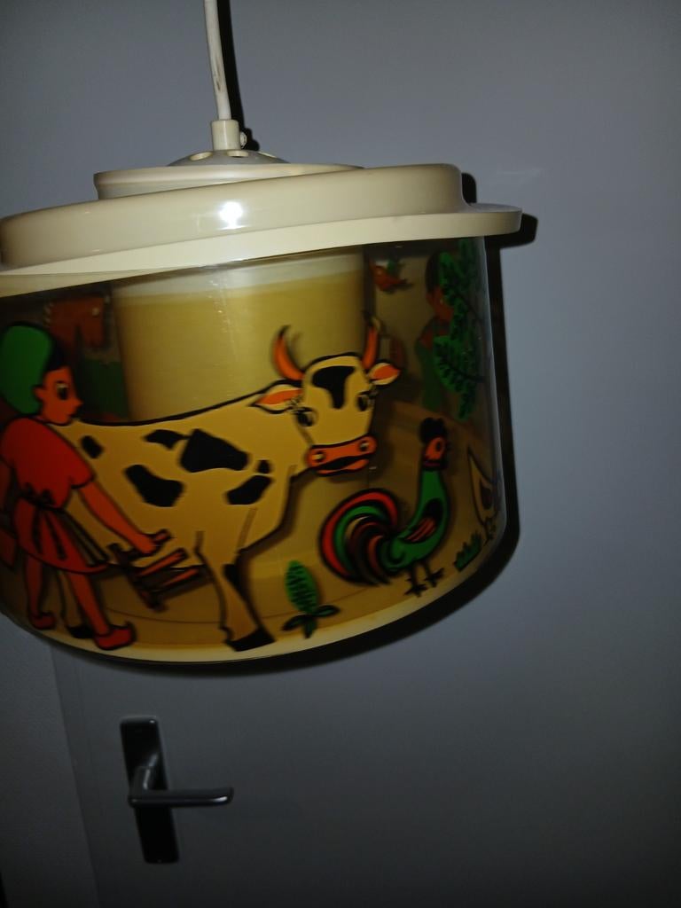 Vintage jaren 60 a 70 hanglamp, Verzamelen, Retro, Ophalen of Verzenden, Huis en Inrichting