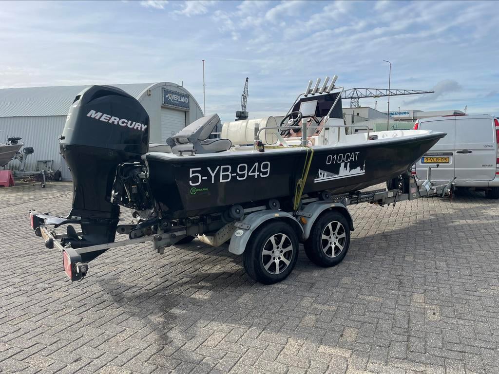 Hellas Mykonos 17 met 115pk Mercury / Boston Whaler Montauk, 70 pk of meer, Gebruikt, Ophalen of Verzenden, 3 tot 6 meter