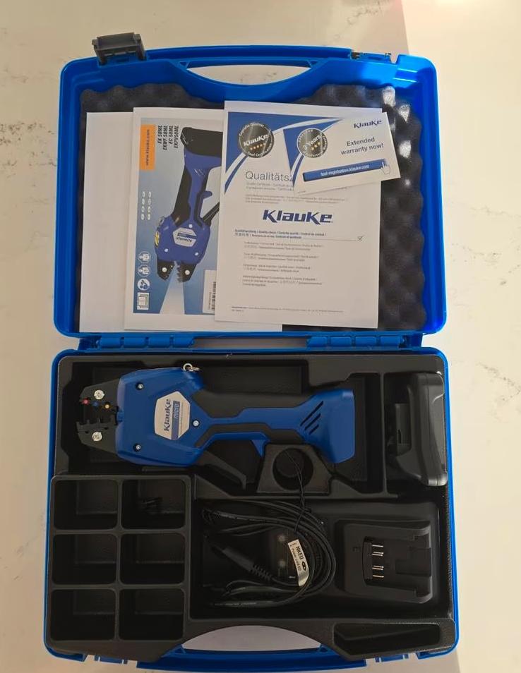 Klauke EK50ML Krimptang 10.8 V 2.5, Doe-het-zelf en Verbouw, Gereedschap | Handgereedschap, Ophalen, Nieuw