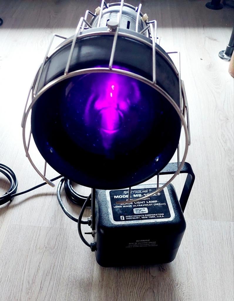 Spectroline MB-100X/F High Intensity Black Light Lamp, Ophalen of Verzenden