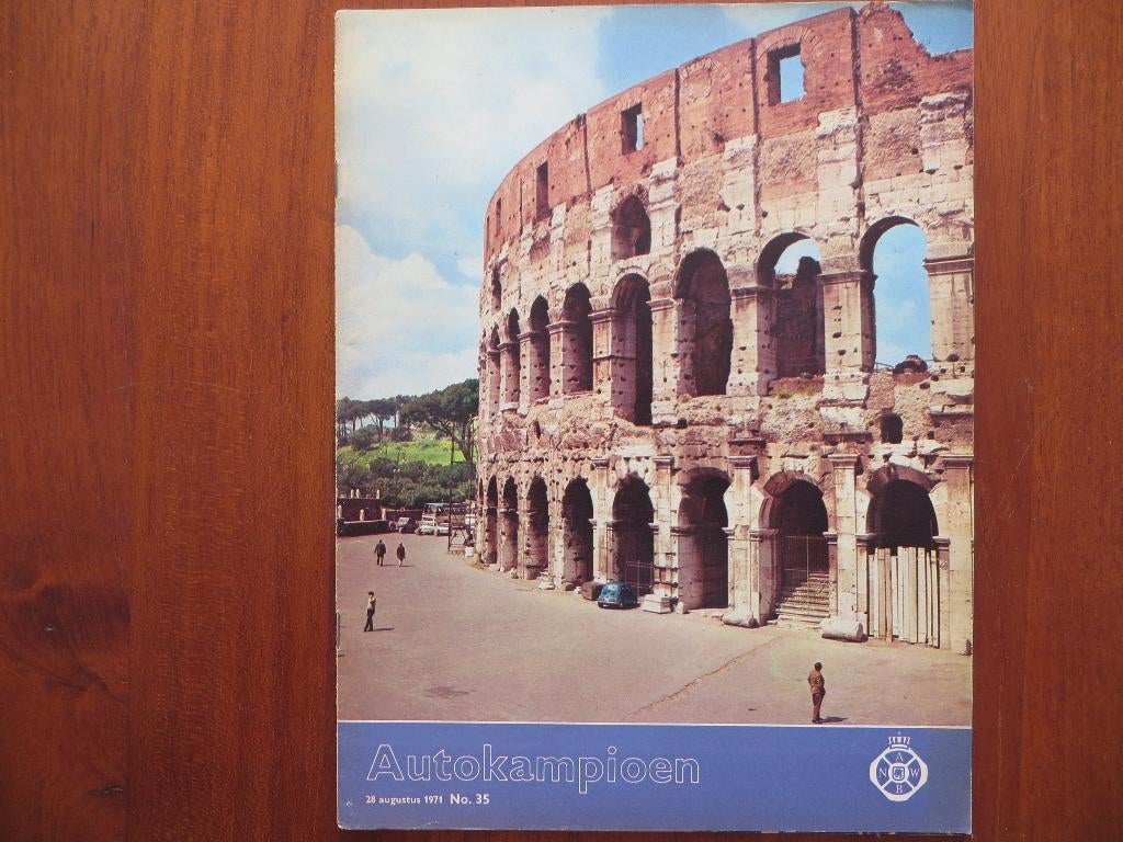 Autokampioen 35 1971 BMW 1600 Touring (test), Chrysler Fr, Ophalen of Verzenden, Nieuw, BMW