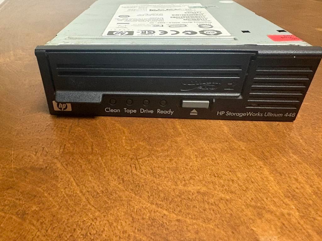 HP STORAGEWORKS ULTRIUM 448 back up tape drive, Ophalen of Verzenden, Gebruikt