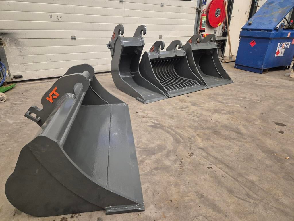 KT CW10 Slotenbak Dieplepel Banaanbak Puinbak, Ophalen of Verzenden