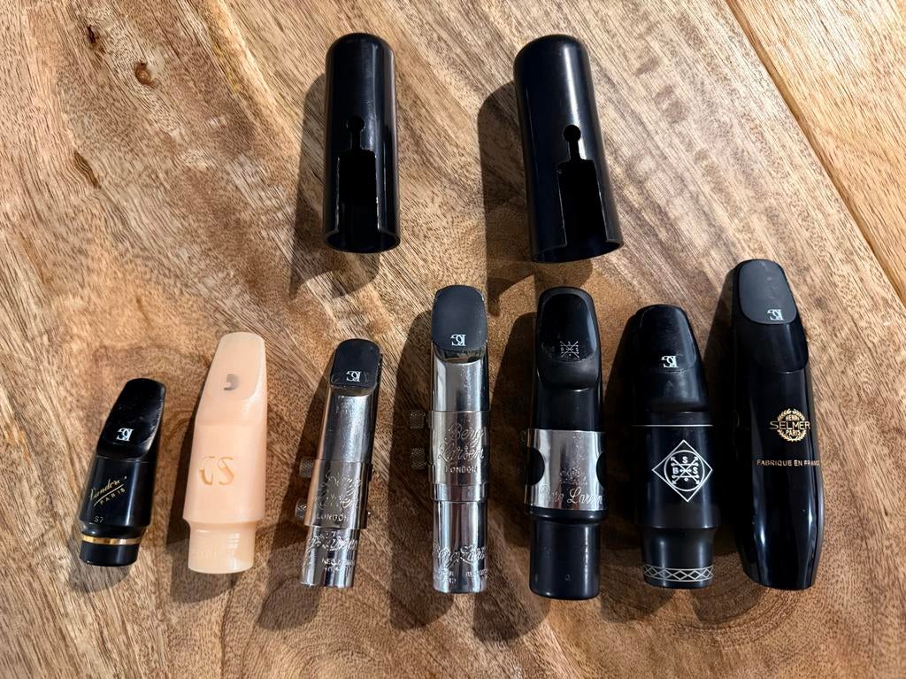 Saxofoon Mondstukken - o.a. Boston Sax Shop & Selmer, Ophalen of Verzenden, Gebruikt, Tenor