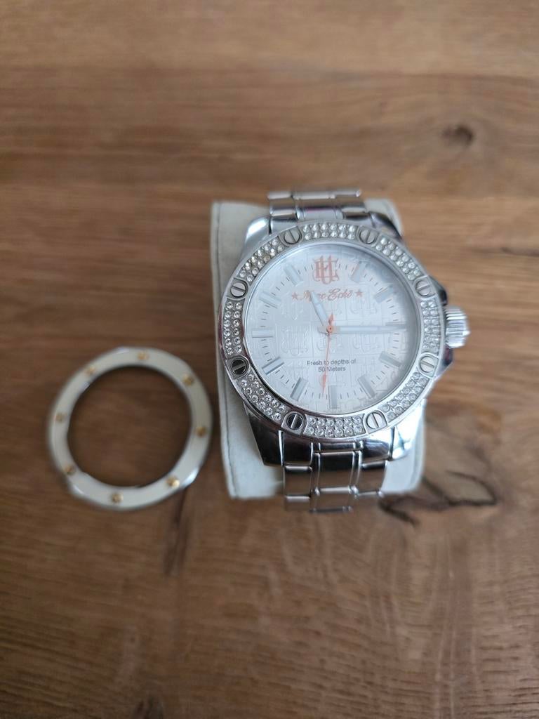 Marc Ecko horloge 46mm, Ophalen of Verzenden, Overige merken