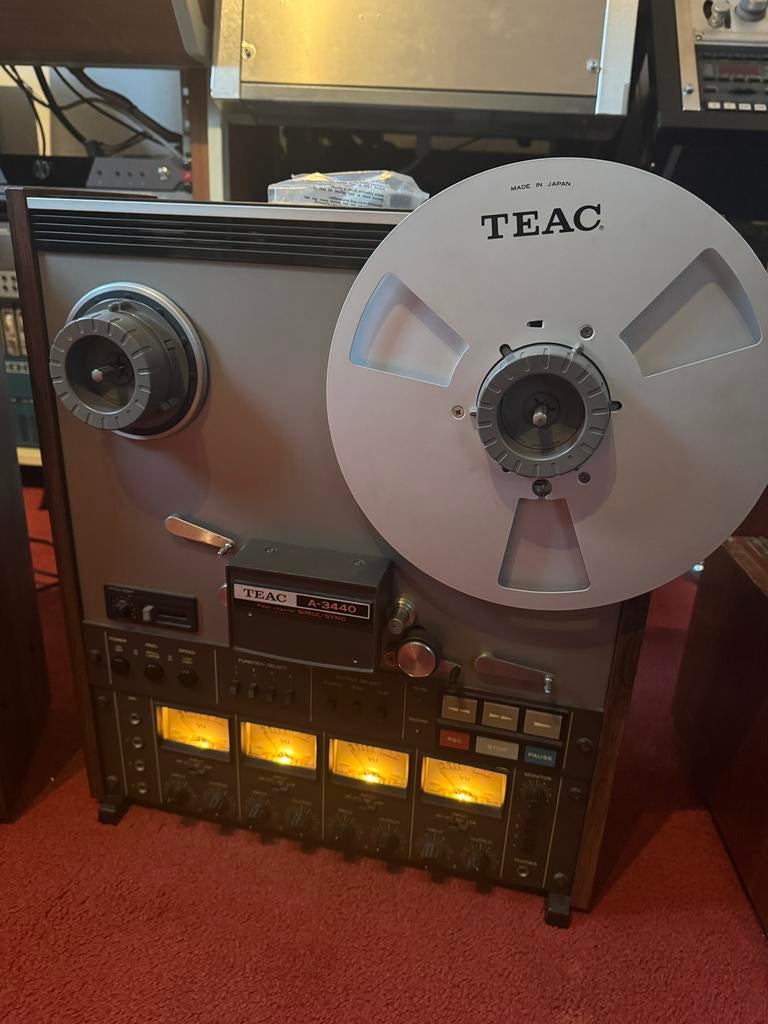 TEAC A3440 4 track thuis studio droom ( lee perry /liebrand), Ophalen of Verzenden, Bandrecorder