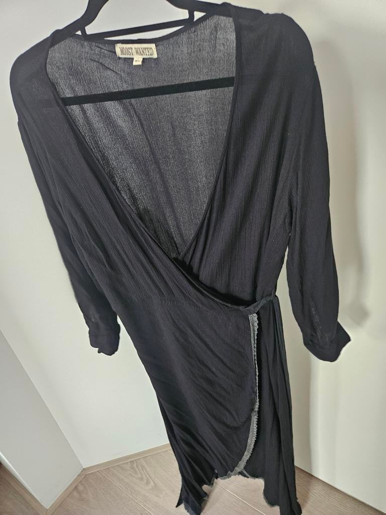 Moost Wanted Jurk Zwart Maat M/L, Maat 38/40 (M), Zwart, Ophalen of Verzenden, Zo goed als nieuw