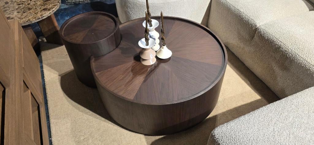 Salontafel Walnoot Bruin, Set van 2 met Showroomkorting