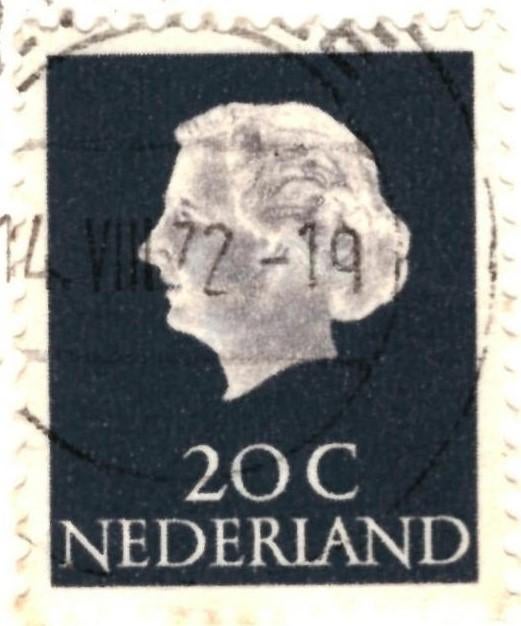 963800 Doornspijk Gld 1972 t Campvelt Gelopen met postzegel, Ophalen of Verzenden, 1960 tot 1980, Gelopen, Drenthe