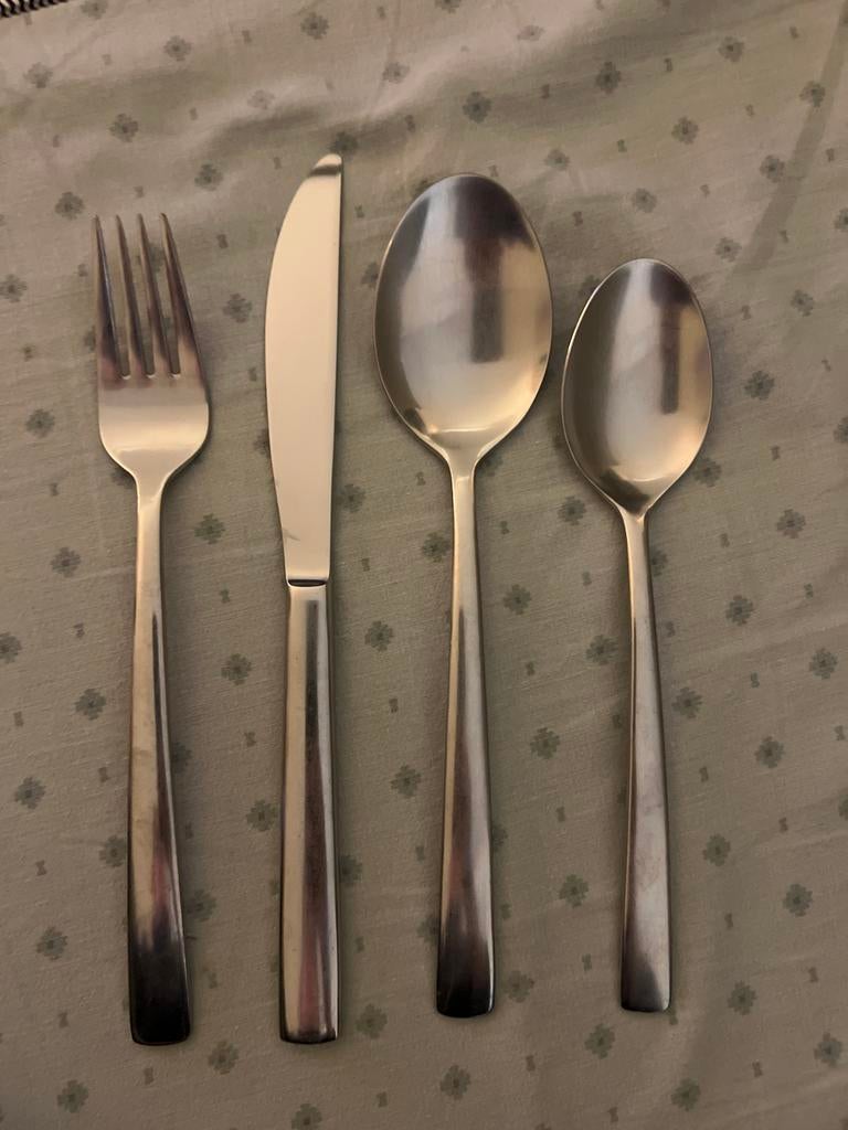 GEZOCHT: Hema Oslo Bestek, Ophalen of Verzenden, Rvs of Chroom, Los bestek