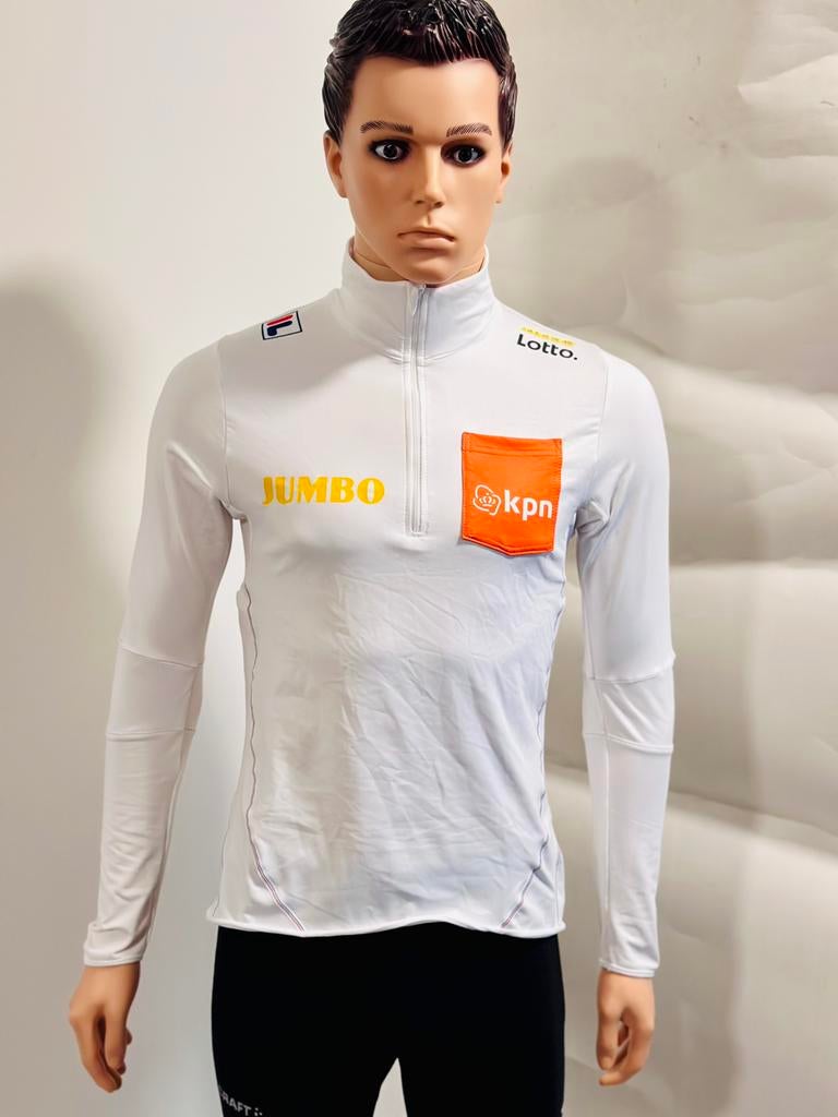 sportshirt skipully Sportpully pully Fila maat M, Maat 48/50 (M), Wit, Nieuw, Ophalen of Verzenden