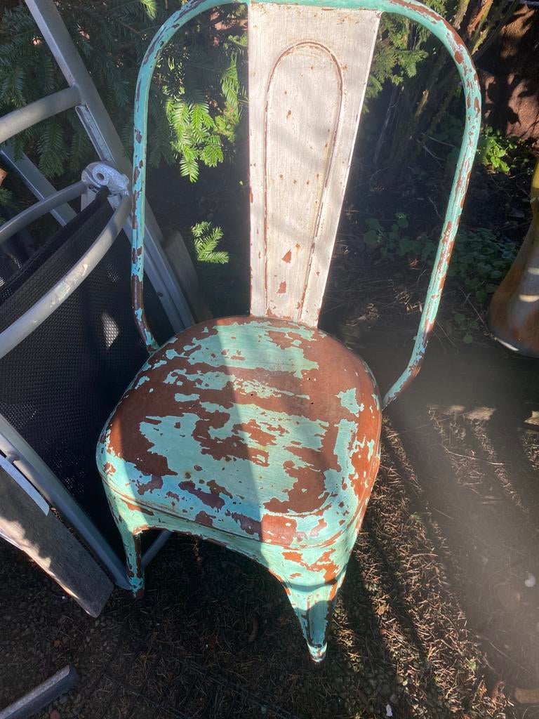 Chair by Tolix, 1950s, Ophalen of Verzenden, Zo goed als nieuw