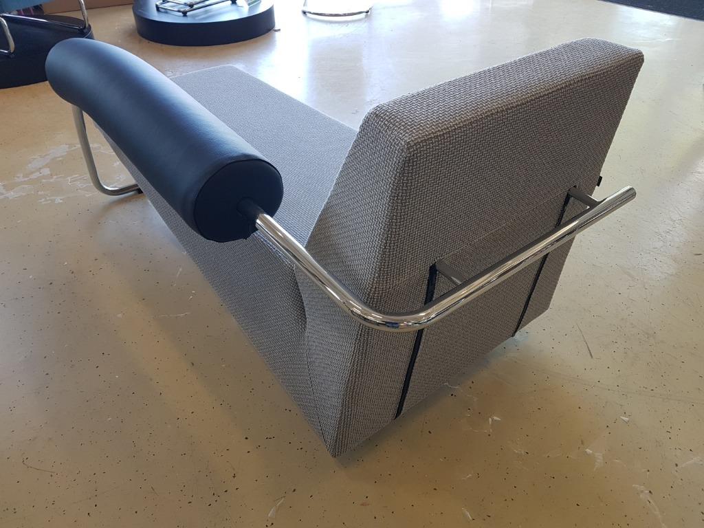 Chaise Longue  Karel Doorman (Design Rob Eckhardt  1970), Ophalen, Eenpersoons, 75 tot 100 cm, Zo goed als nieuw