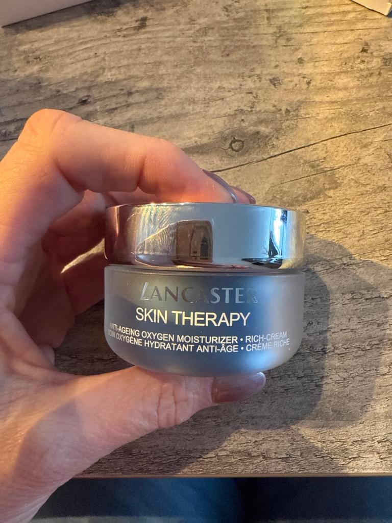 Lancaster Skin Therapy Crème 50 ml, Ophalen of Verzenden, Nieuw, Gehele gezicht, Verzorging
