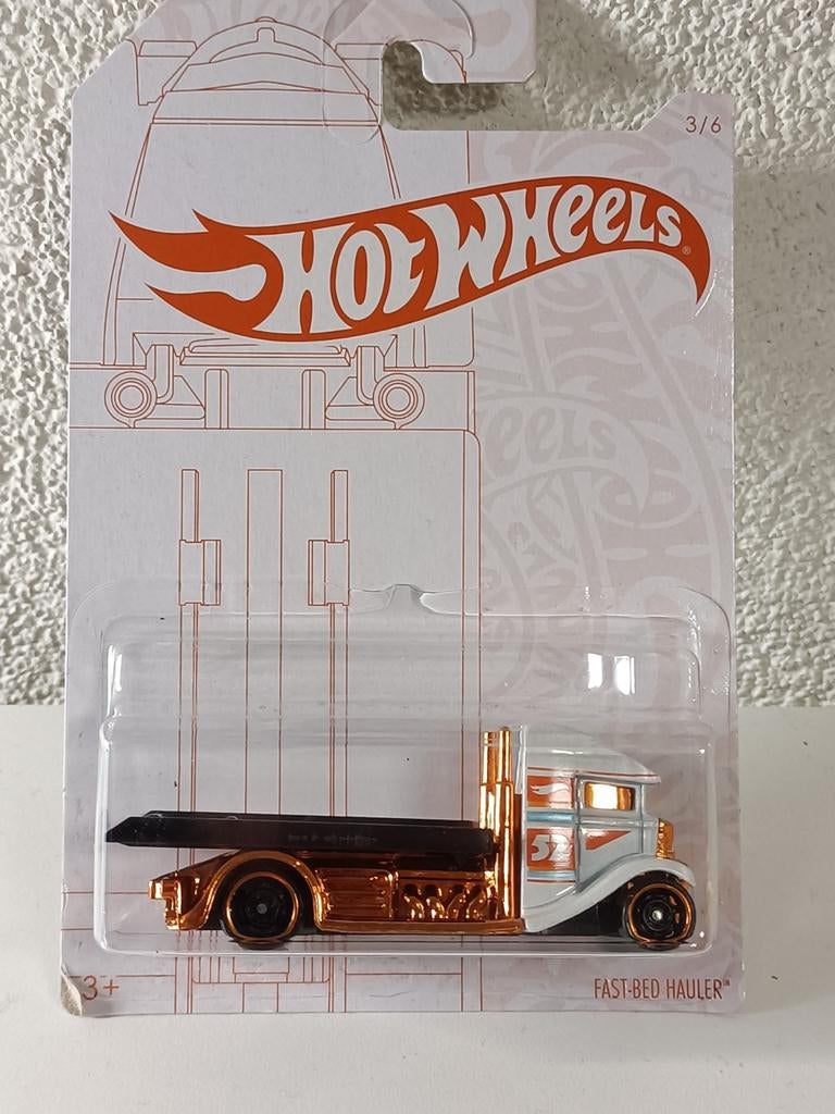 Hot Wheels Fast-Bed Hauler - Nieuw in verpakking, Ophalen of Verzenden, Nieuw, Bus of Vrachtwagen
