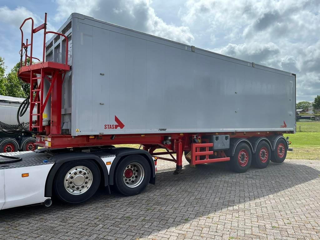 Stas S300CX 57m3 suiker bieten volume kipper agrostar, Overige merken, Particulier, Zilver of Grijs, Te koop