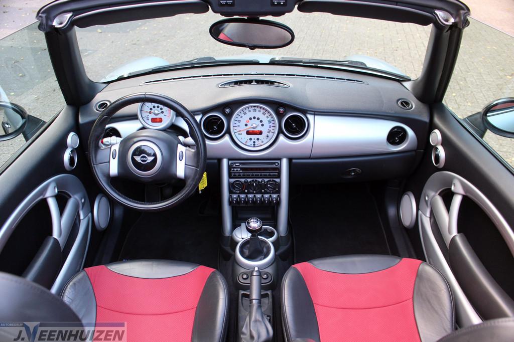 MINI Cabrio 1.6 One Pepper | 2004 | Airco | Stoelverwarming, Gebruikt, 4 cilinders, Cabriolet, 4 stoelen