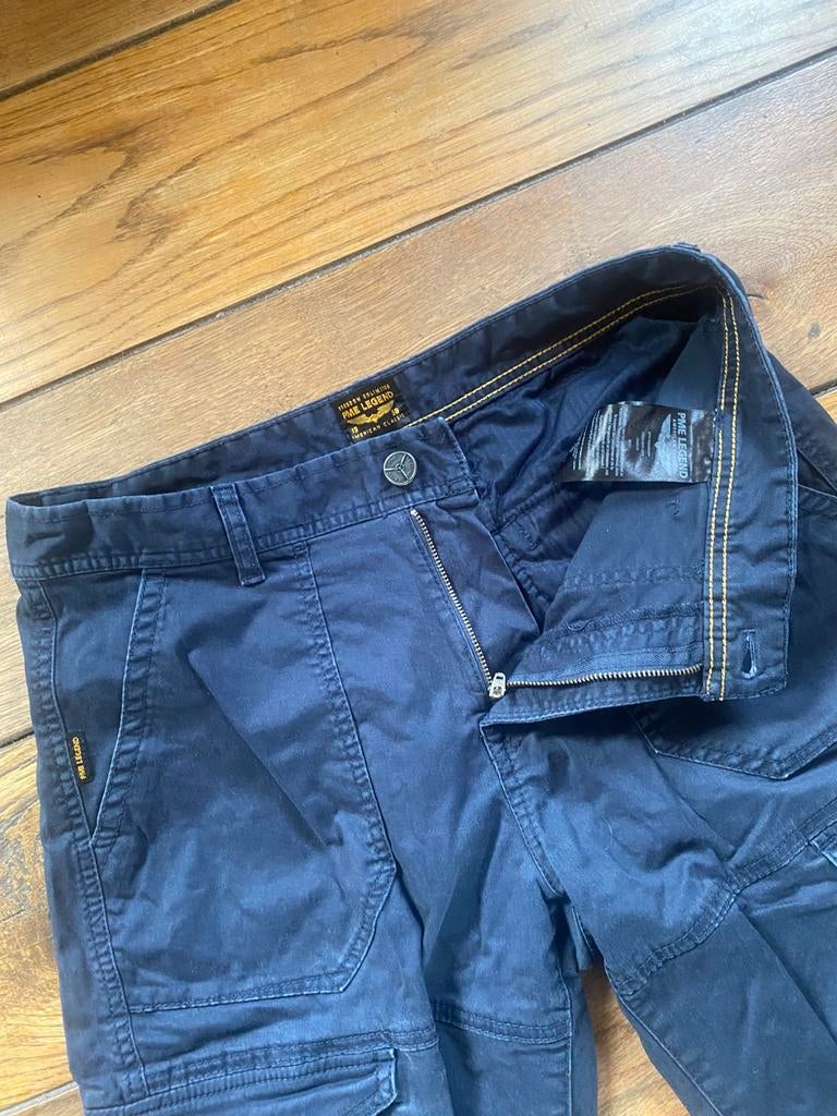 Pme legend korte Cargo broek jeans W32, Blauw, ., W32 (confectie 46) of kleiner, Ophalen of Verzenden