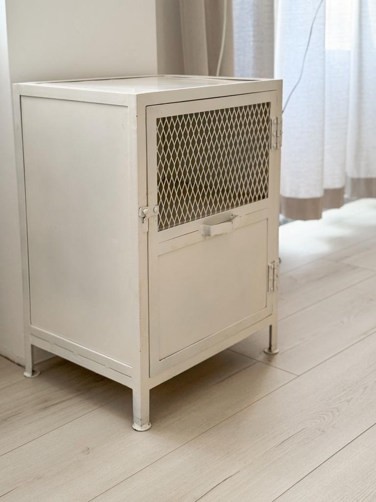 Industrieel kastje Quip & Co, Huis en Inrichting, Kasten | Overige, Ophalen, Zo goed als nieuw