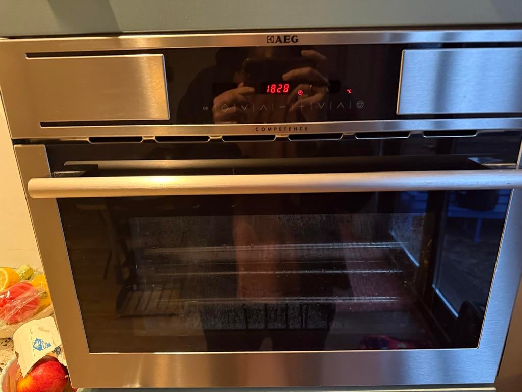 AEG KS7415001M Stoomoven - Inbouw, RVS, 45 tot 60 cm, Oven, Ophalen of Verzenden, Inbouw