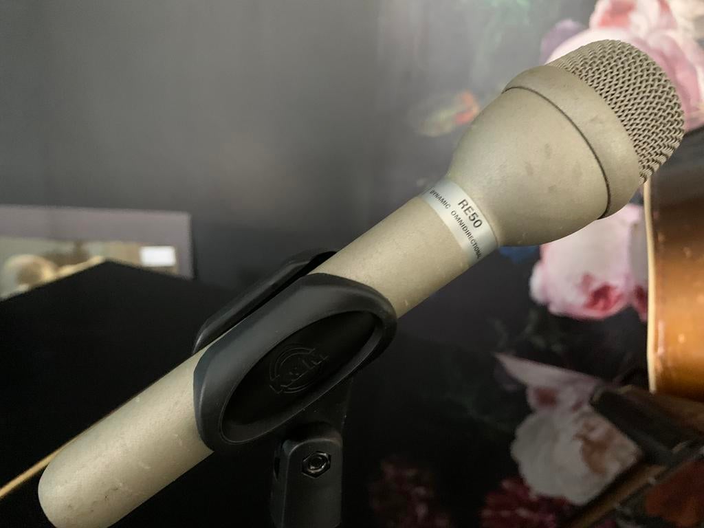 Vintage Electro Voice EV RE50 reporter microfoon, Ophalen of Verzenden, Gebruikt, Studiomicrofoon