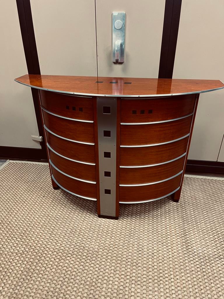 Schuitema decoforma Newbery halkastje dressoir artdeco, Huis en Inrichting, Kasten | Dressoirs, Ophalen, Met deur(en), 100 tot 150 cm