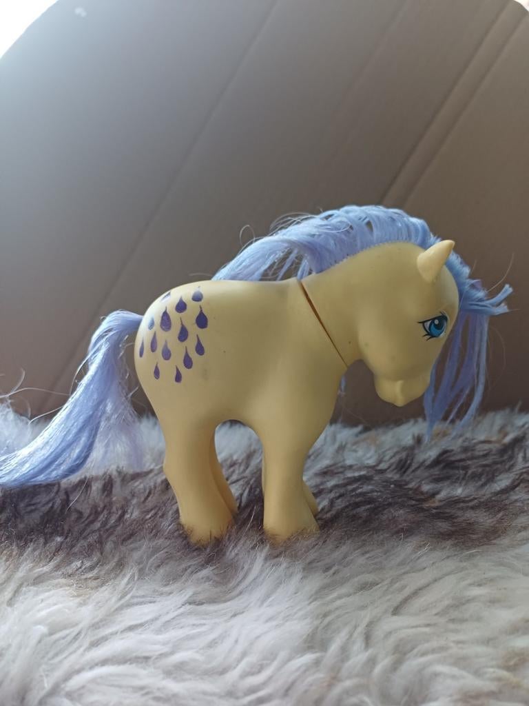 My Little Pony G1 Raindrop 1982 met gebruikssporen, Ophalen of Verzenden, Gebruikt