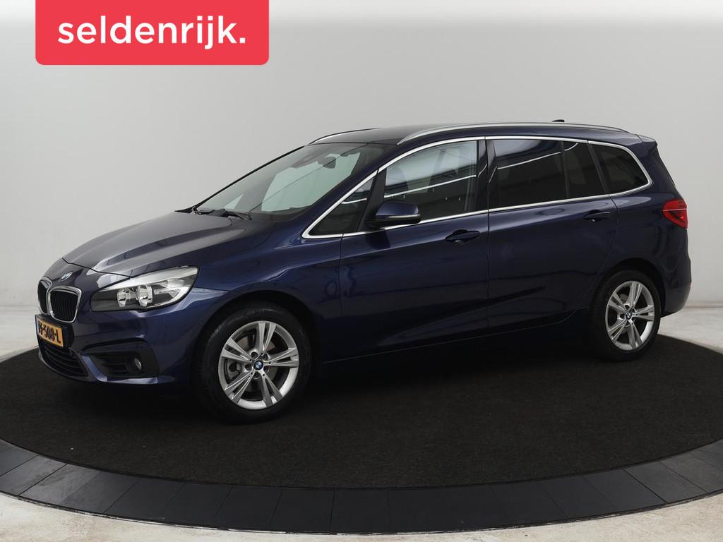 BMW 2-serie Gran Tourer 218i 7-Persoons | Trekhaak | Camera, Auto's, BMW, Gebruikt, Euro 6, 2-Serie Gran Tourer, Blauw
