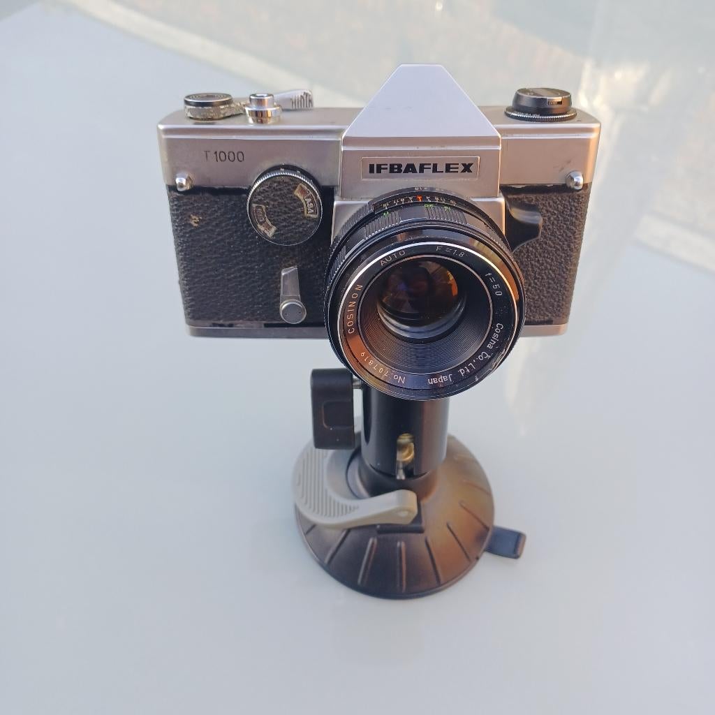 Vintage Ifbaflex T1000 – met Cosinon Auto 50mm f/1.8, Ophalen of Verzenden, Gebruikt, Spiegelreflex, Overige Merken