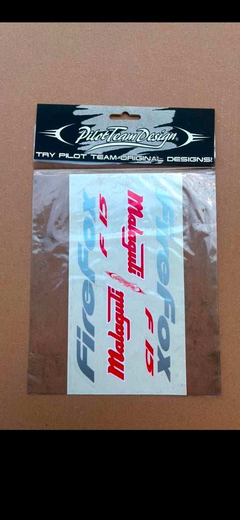 Malaguti firefox stickerset nieuw, Fietsen en Brommers, Ophalen of Verzenden, Nieuw, Overige typen, Overige merken