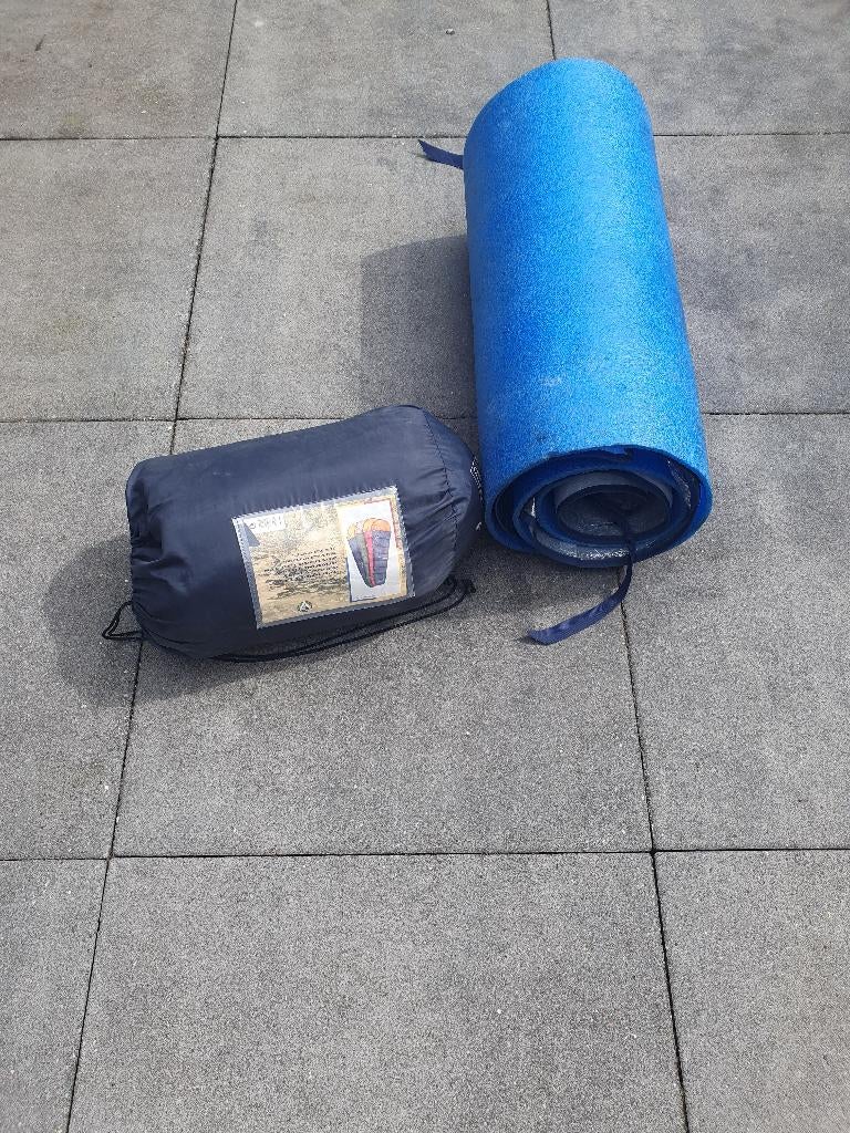 slaapzak (1100 gram) met thermomat(ras), Ophalen of Verzenden, Nieuw