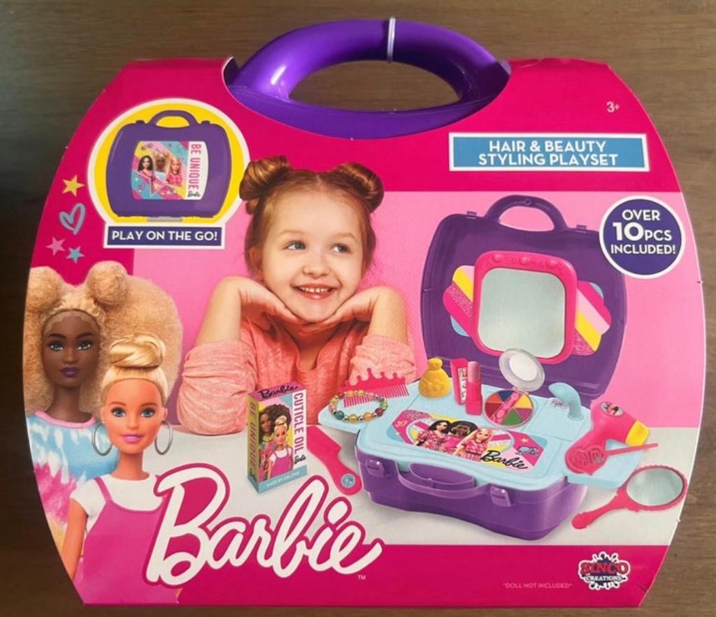 Barbie Hair & Beauty Styling Playset, Ophalen of Verzenden, Nieuw, Meisje