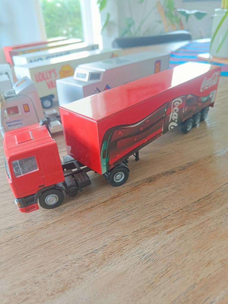 Verzameling vrachtwagens schaal 1:50 - Nalatenschap, Ophalen