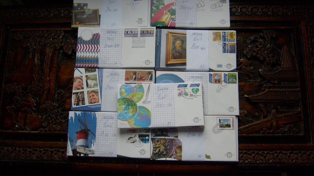 Jaargangen fdc Nederland 2000 tot 2008 per jaargangen 5,00 e, Ophalen, Nederland