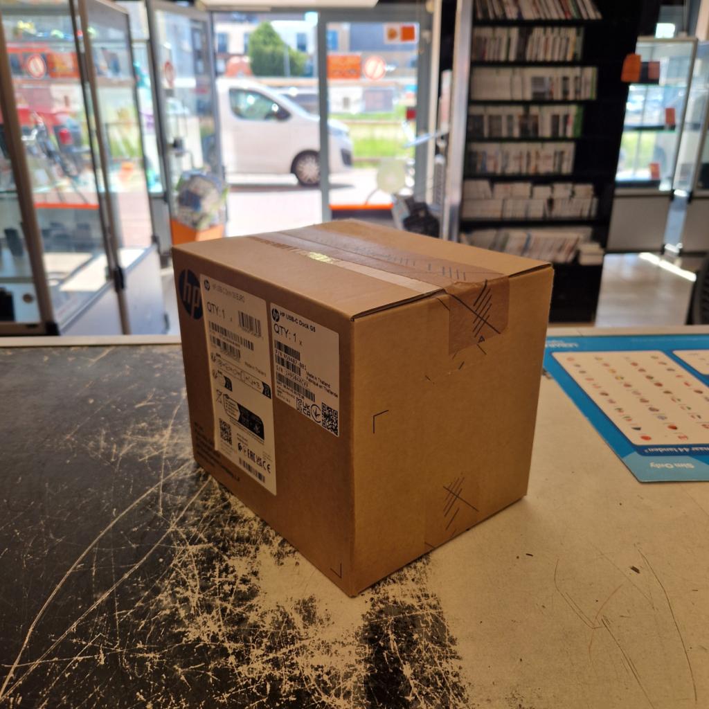 HP USB-C Dock G5 - In Nette Staat, HP, Zo goed als nieuw, Support@hp.com, 1501 Page Mill Road
Palo Alto, CA 94304
USA