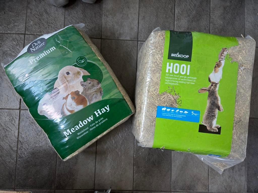 2 pakken hooi 5kg nieuw, Dieren en Toebehoren, Ophalen, Nieuw, Verzorging