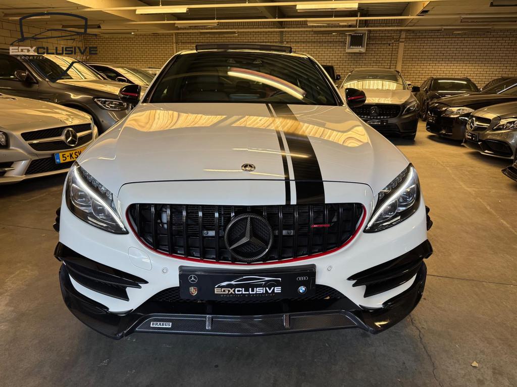 Mercedes-Benz C-klasse C43 AMG 4MATIC PANO | KEYLESS | BLIND, Auto's, Mercedes-Benz, 367 pk, Leder, Bedrijf, Vierwielaandrijving